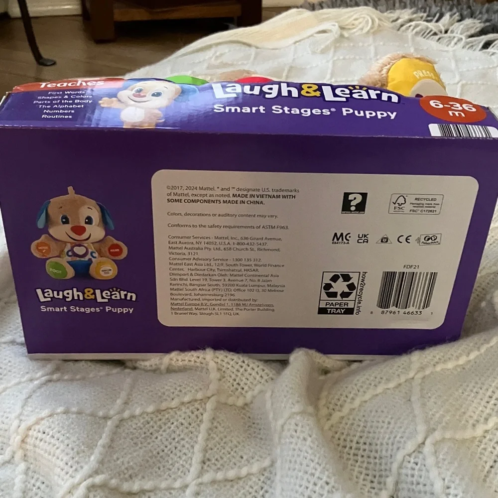 Fisher-Price Colorful Smart Stages Puppy - Picture 4 of 4
